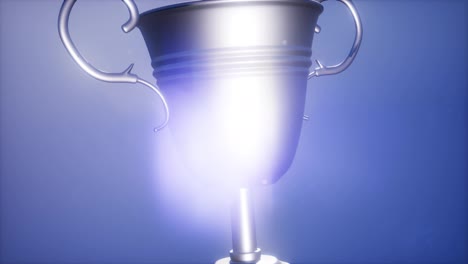 4K-Super-slow-motion-Champion-trophy-cup